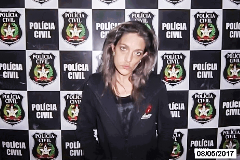 Mulher � presa em flagrante por furto em lanchonete no bairro Po�o Grande, em Gaspar 