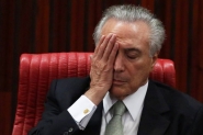 Temer diz em pronunciamento que no teme delao e que no renunciar