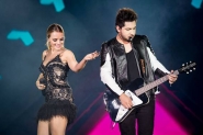 Thaeme e Thiago se apresentam no CTG Cora��o do Vale, em Gaspar