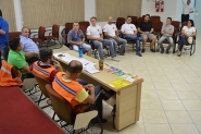 Voluntários da Defesa Civil passam por capacitação
