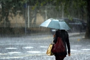 Com previs�o de chuva at� quarta, Defesa Civil mant�m alerta em SC