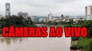 Acompanhe nas c�meras ao vivo a situa��o nas cidades da regi�o