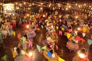 Fim de semana  festivo movimenta escolas de Gaspar