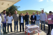 Dida assina ordem de serviço para pavimentação da rua Silvério Silveira Ramos, em Ilhota