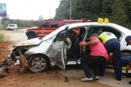 Motorista causa acidente na Rodovia Ivo Silveira e foge sem prestar socorro