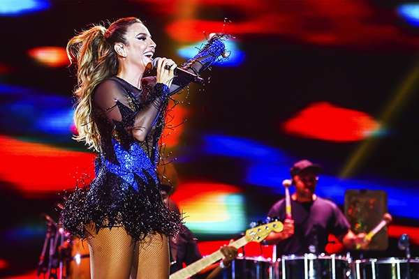 Ivete Sangalo faz show em Blumenau no dia 2 de setembro