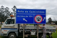A partir de setembro, veículos pesados terão restrição para circular no Centro de Gaspar