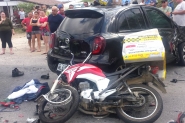 V�tima de acidente em Gaspar est� na UTI e precisa de doa��o de sangue