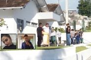 Casal gasparense vítima de acidente em Brunópolis é velado na Capela Mortuária
