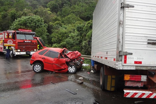 Em 20 horas, oito homens e uma mulher morrem em rodovias de SC