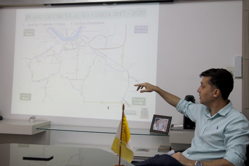 Prefeitura apresenta projeto de mudanças no trânsito de Gaspar