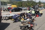 Tr�s acidentes graves s�o registrado na Rodovia Ivo Silveira, em Gaspar 