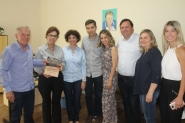 Deputada Estadual Dirce visita lideranças do PMDB de Gaspar