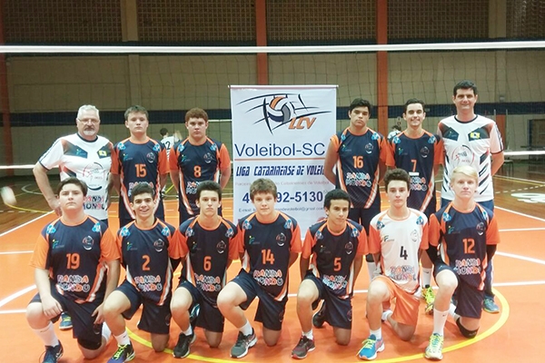 Voleibol de Gaspar compete no fim de semana