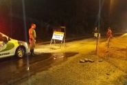 Cratera na Rodovia Jorge Lacerda causa acidentes entre Gaspar e Ilhota 
