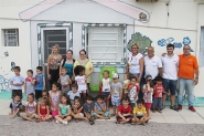 CDI Vov� Lica ganha bebedouro atrav�s do Troco Solid�rio do Supermercado Jotaka