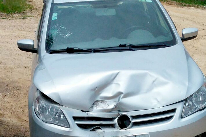 Acidente entre carro e moto deixa dois feridos em Ilhota