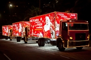 Caravana de Natal da Coca-Cola passa por Gaspar nesta quarta-feira