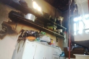 Incêndio atinge cozinha de residência em Ilhota
