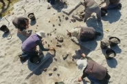 Arqueólogos catarinenses encontram objetos históricos