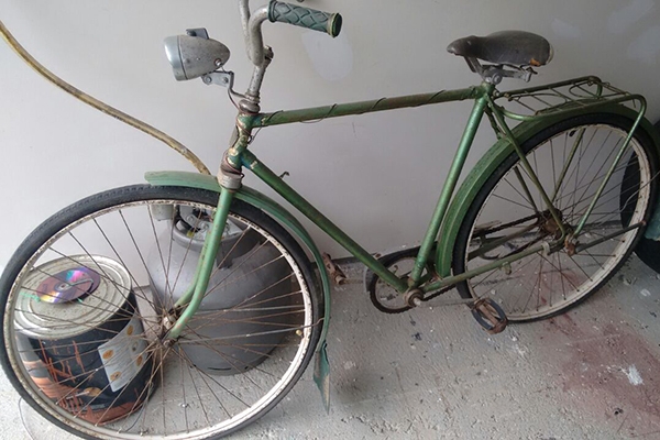Polícia Civil de Gaspar recupera bicicleta de mais de 60 anos