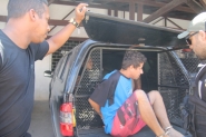 Gasparense que matou ind�gena em Penha � conduzido ao Pres�dio de Blumenau