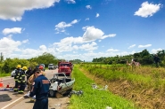 Grave acidente mata motorista na BR-470, em Ilhota