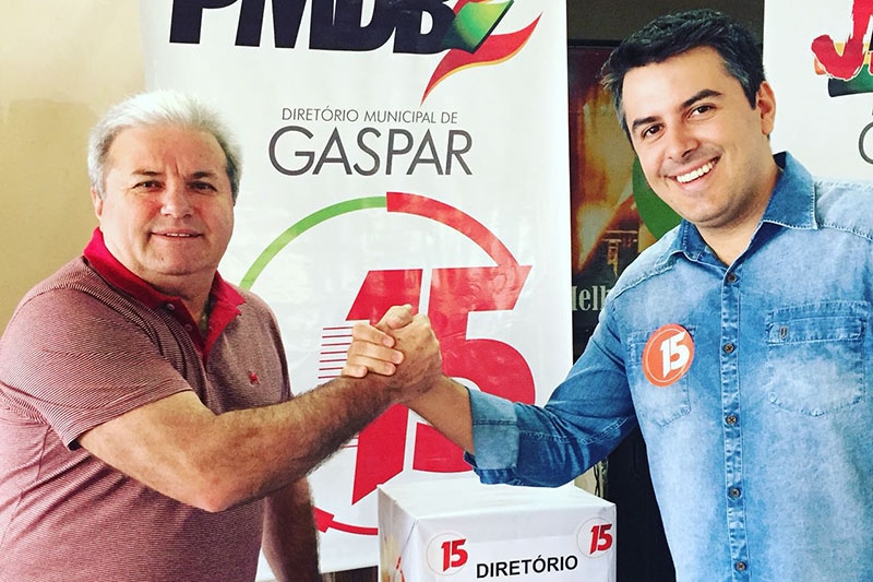 Walter Morello assume MDB de Gaspar