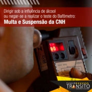 Minha CNH pode ser suspensa com uma s� uma Multa?