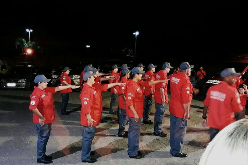 Novos bombeiros em Ilhota