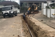 Samae continua obras de amplia��o de rede 