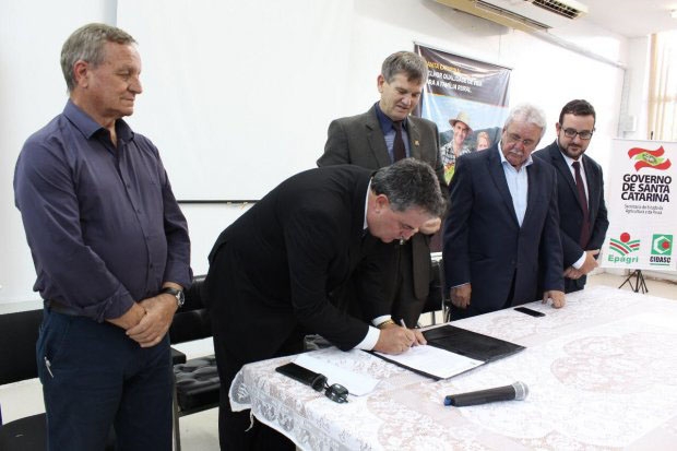 Luiz Alberto Rincoski Faria � o novo presidente da Cidasc