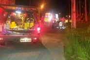Atropelamento deixa três feridos na Rodovia Ivo Silveira, em Gaspar