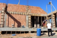 Construção de casa mortuária segue em ritmo acelerado em Ilhota