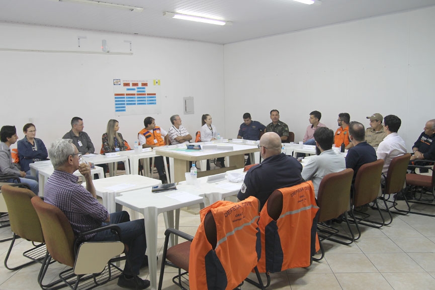 Gaspar tem primeiras ações do Simulado Integrado de Respostas a Desastres