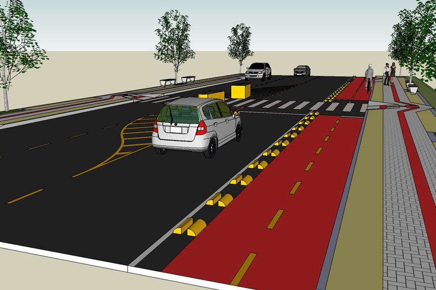 Projeto de revitalização da rua Itajaí está pronto e deve ser aprovado esta semana
