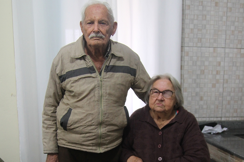 Paulo e Clementina, os eternos namorados