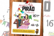 Sábado é dia Arraiá da banda Pirão Catarina