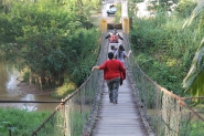 Pinguela da rua Ponte Serrada em péssimas condições