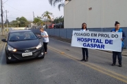 Ped�gio solid�rio arrecada quase R$10 mil para o Hospital de Gaspar
