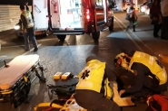 Ciclista fica ferida ap�s se envolver em acidente no Centro de Gaspar