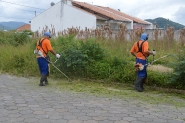 Superintend�ncia intensifica a��es de ro�ada e limpeza nas vias do Belchior 