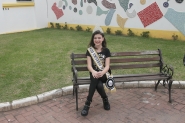 Miss Universo Infantil visita Gaspar