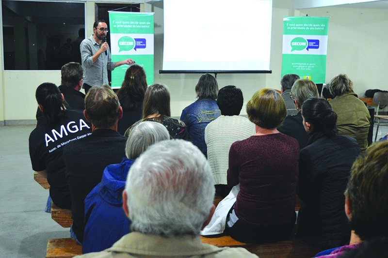 Reuniões do Gecom decidem sobre melhorias em bairros de Gaspar