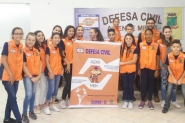 Defesa Civil de Gaspar realiza primeira aula do programa Agente Mirim