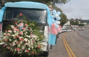 Carreata abre �ltimo dia de festa de Nossa Senhora do Ros�rio em Gaspar