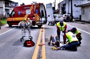 Motociclista fica ferido em acidente no fim de semana em Gaspar