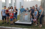 Memorial no Centro de Gaspar lembra mortos na trag�dia de 2008