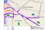 Tr�nsito de Gaspar muda para se adequar �s primeiras mudan�as do Plano de Circula��o Vi�ria
