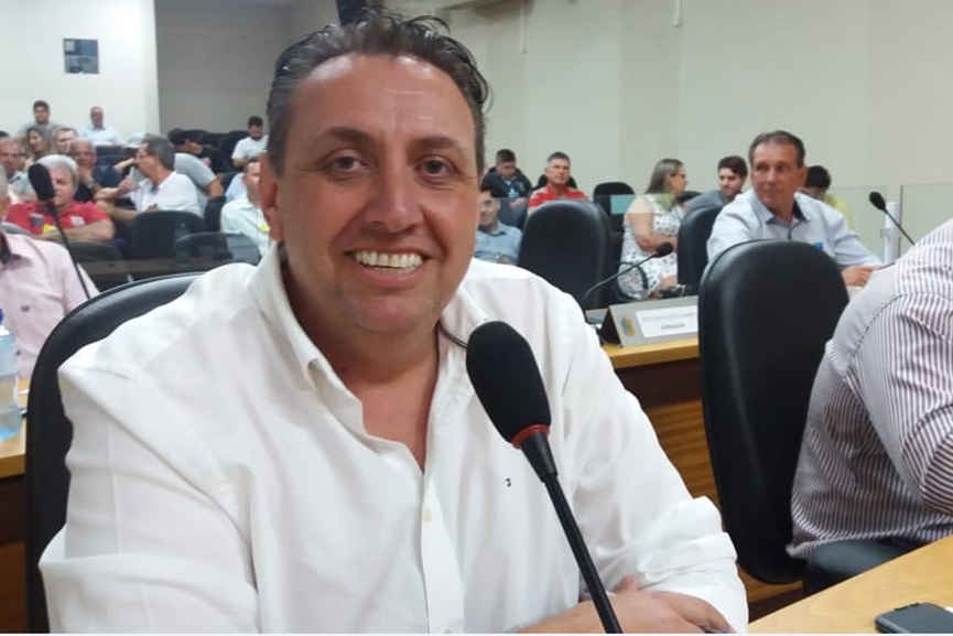 Vereador Ciro Quintino � eleito presidente da C�mara de Gaspar